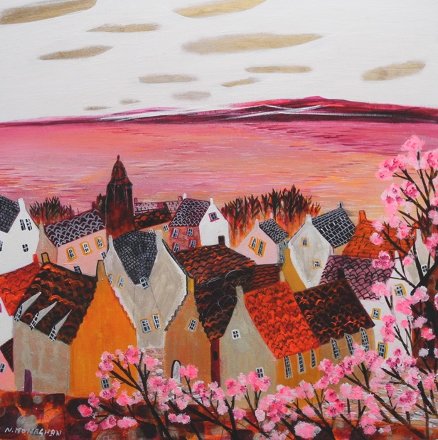 'Culross in Blossom' by artist Nikki  Monaghan